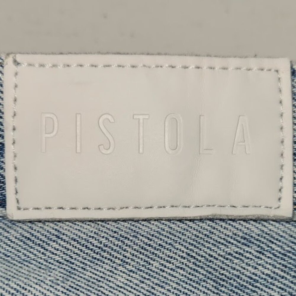 Pistola Women's Button Fly Distressed Scandi Girl Style Jeans - Picture 5 of 6